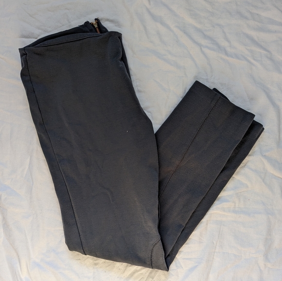 *** J. Crew Pixie High Rise Skinny Ponte Pant Gray Leggings - Picture 2 of 11